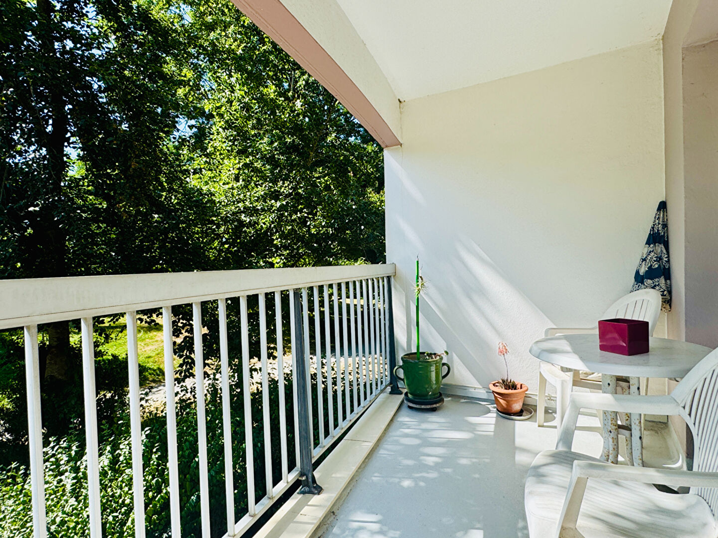 Appartement T3 avec balcons et garage